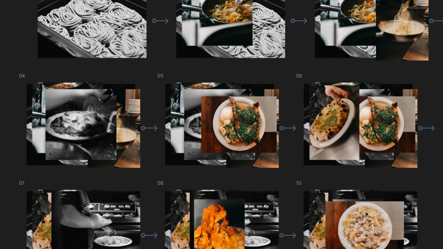 Pici website hero montage process screenshot